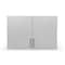 Viva Comfort Medical Cabinet, 36 in Width, Wall Mounted with 2-Doors in Grey ADI902-WALL36-G-MK - alternate 1